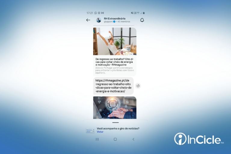 InCicle amplia canais digitais para apoiar gestores e líderes de RH
