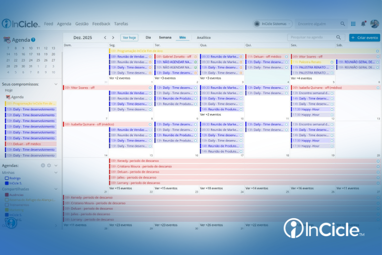 Muito além de compromissos, a Agenda da InCicle move resultados